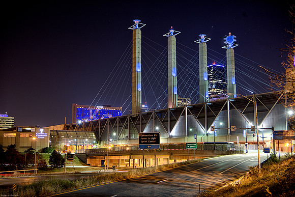 Bartle Hall Pylons